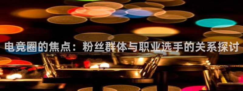 im电竞怎么下载：电竞圈的焦点：粉丝群体与职业选手的关系探讨